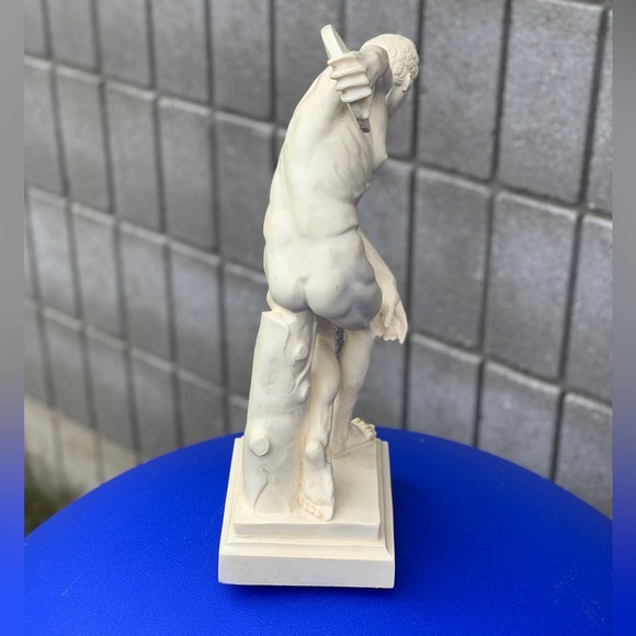 Mid Century Vintage Large Hand Sculpted DISCOBOLUS OF MYRON Statue - Picture 11 of 16